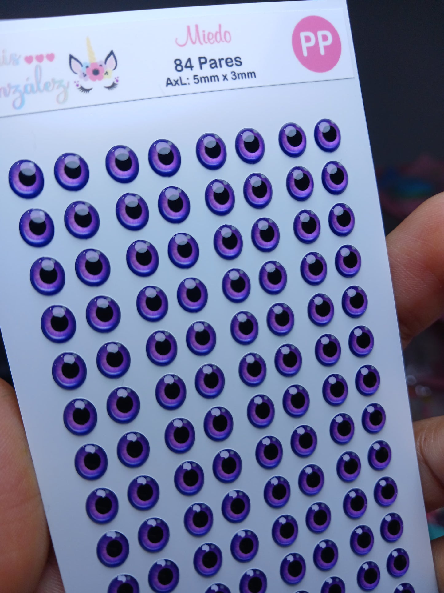 Cartera Ojitos Miedo PP