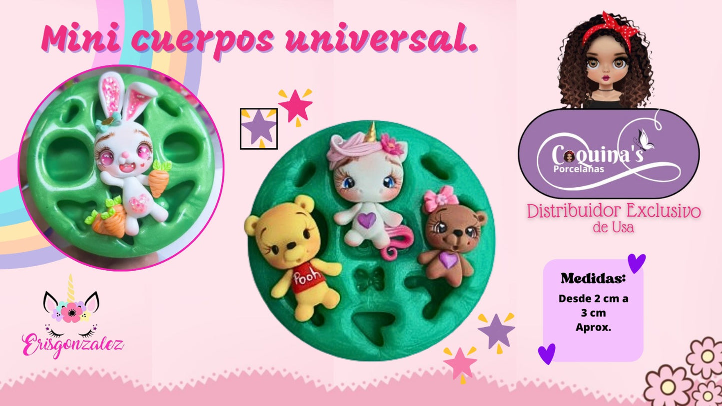 Mini Cuerpos Universal by Erismar