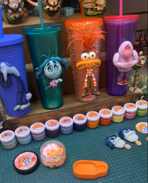 Pigmentos Gama Baby Intensamente Edicion Especial  7 Colores