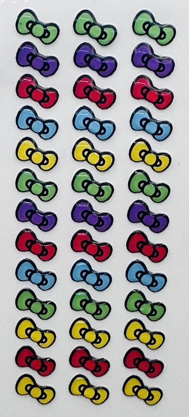 Moños Kitty 8mm 39 pares