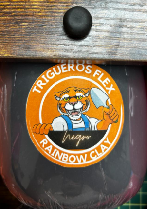 Pasta Flexible Color Negro 500 gr (1 lb)