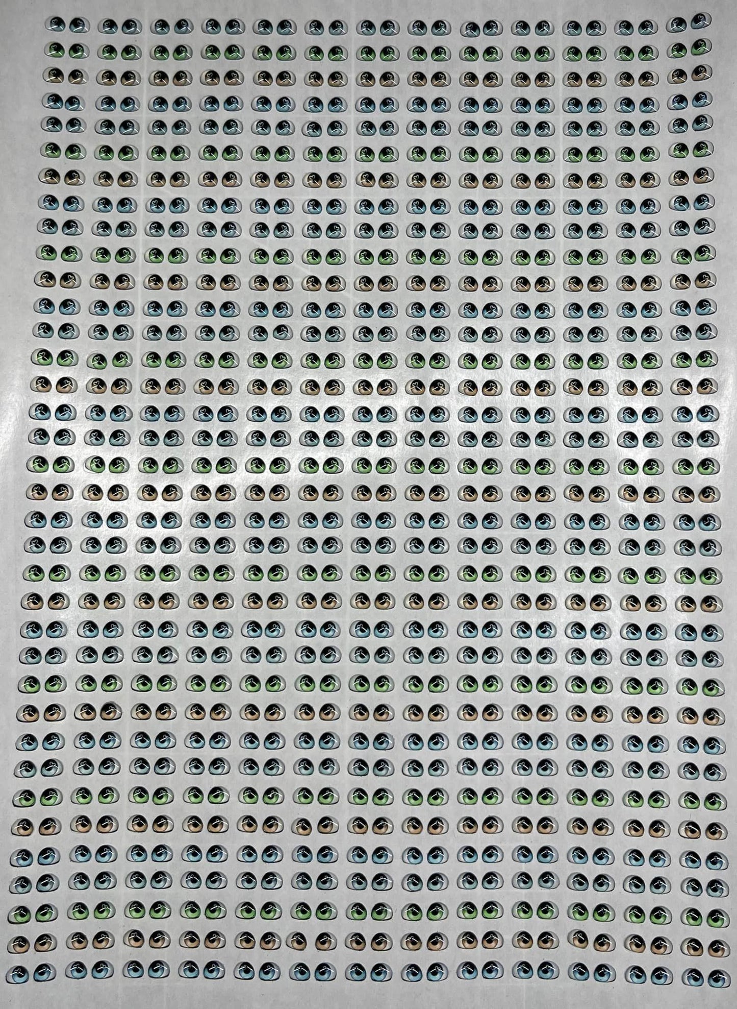 Planilla Ojitos Personalizados #2
