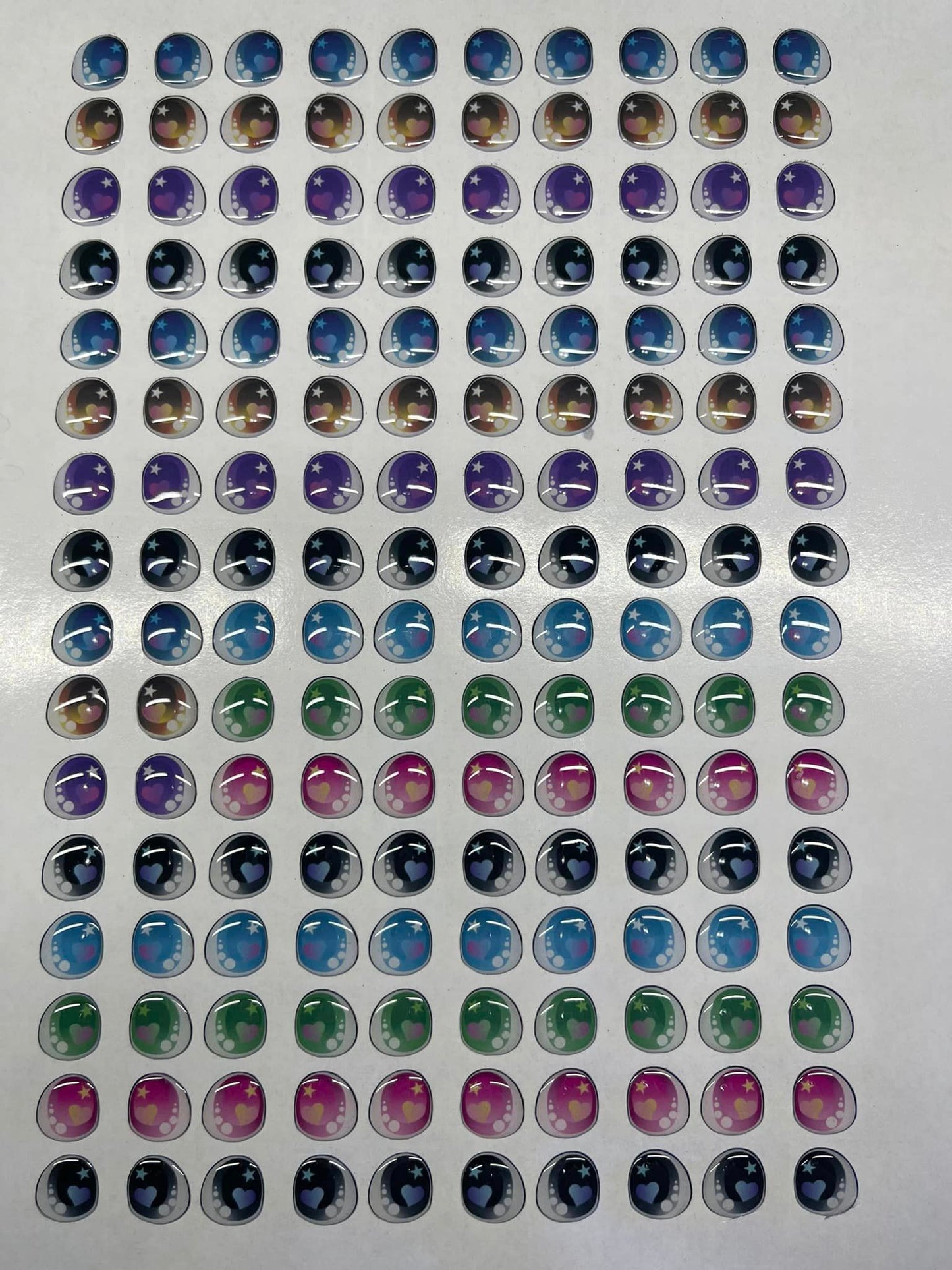 Planilla Ojitos Personalizados #2