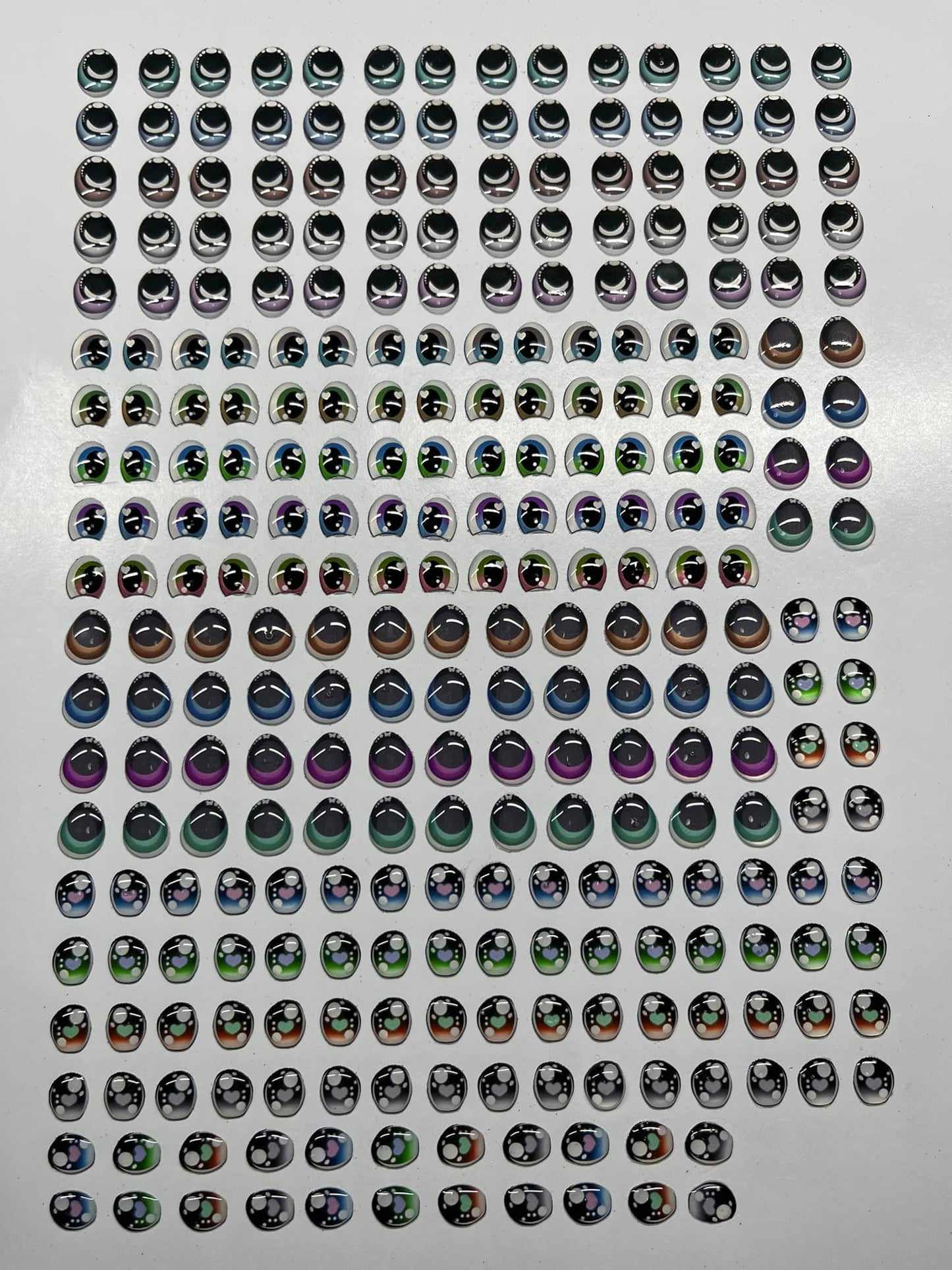 Planilla Ojitos Personalizados #2