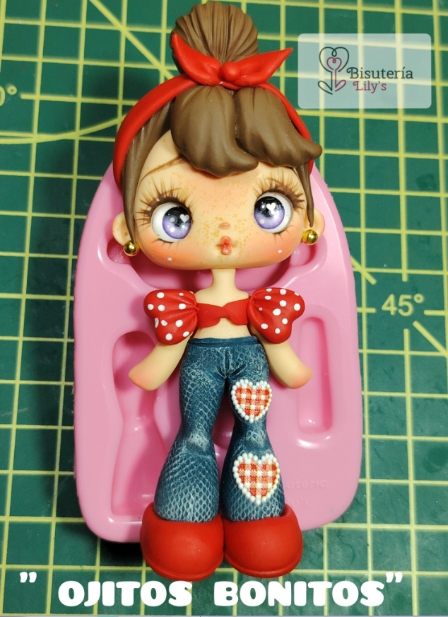 Molde Ojito Bonito de Bisuteria Lily's