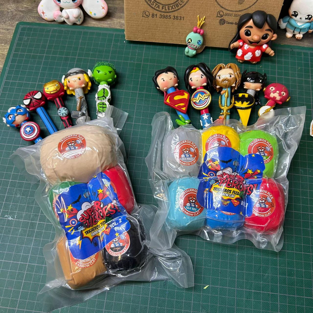 Kit Super Heroes Vol. 1  6ct