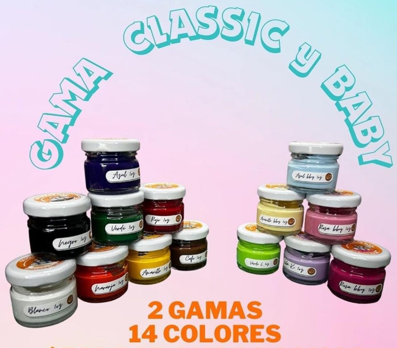 Pigmentos Trigueros Flex Gama Clasica 8 ct