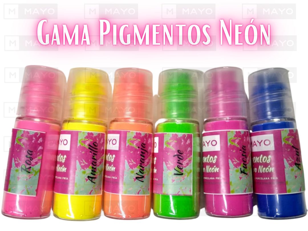 Pigmentos Neón 6 Ct