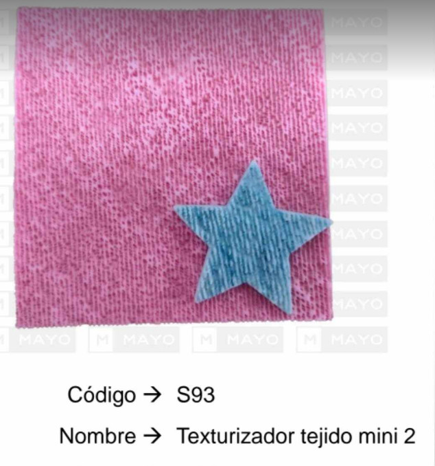 Texturizador S93 Tejido Mini 10 x 10cm
