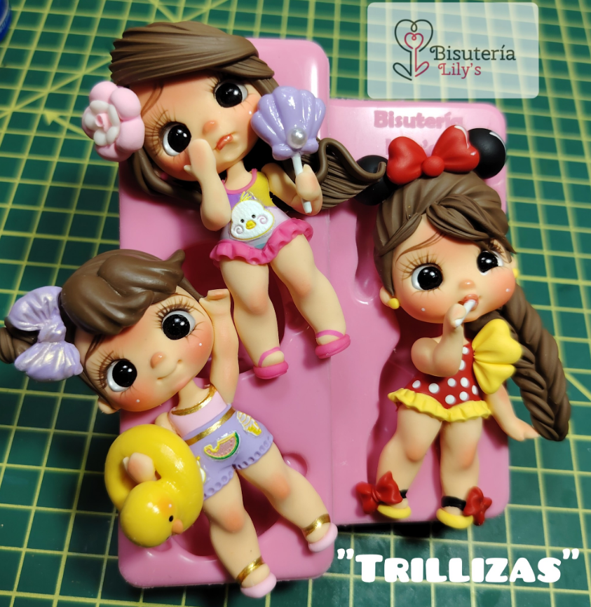 Coleccion Magica de Bisuteria Lily's 6 Moldes