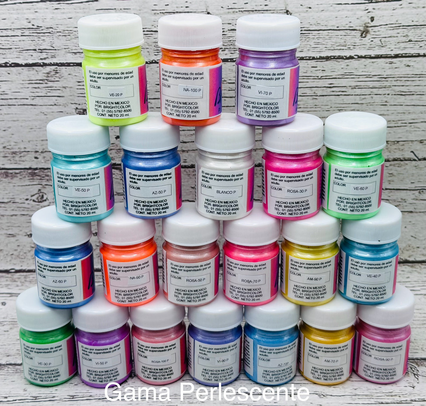 Brillacolor Colores Perlescentes