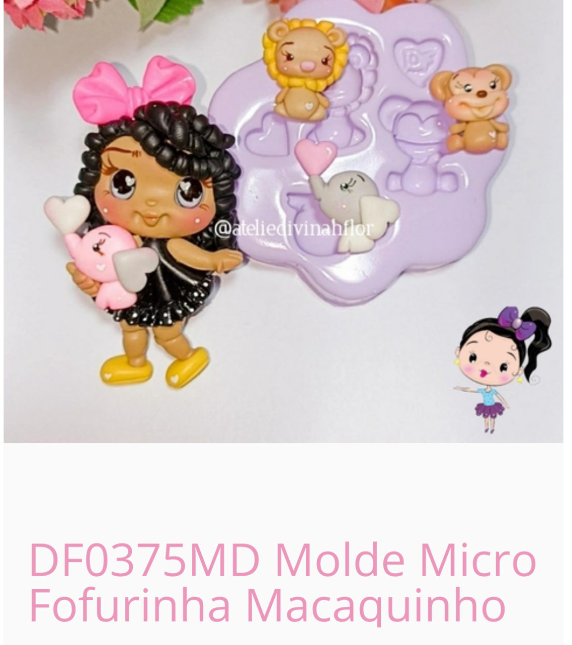Micro Fofurinhas Macaquinho