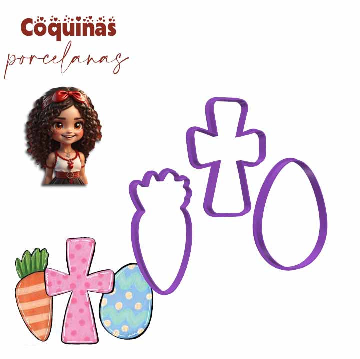 Cruz, Zanahoria y Huevo Pascua (#1439)