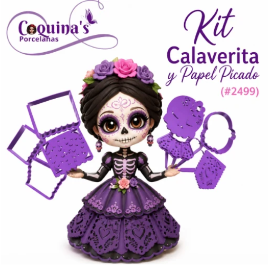 Kit Calaverita y Papel Picado (#2499)