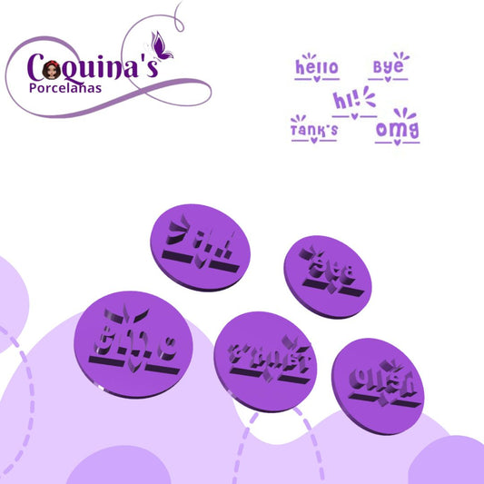 Kit Sellitos Hello, Thans, OMG (#2791)