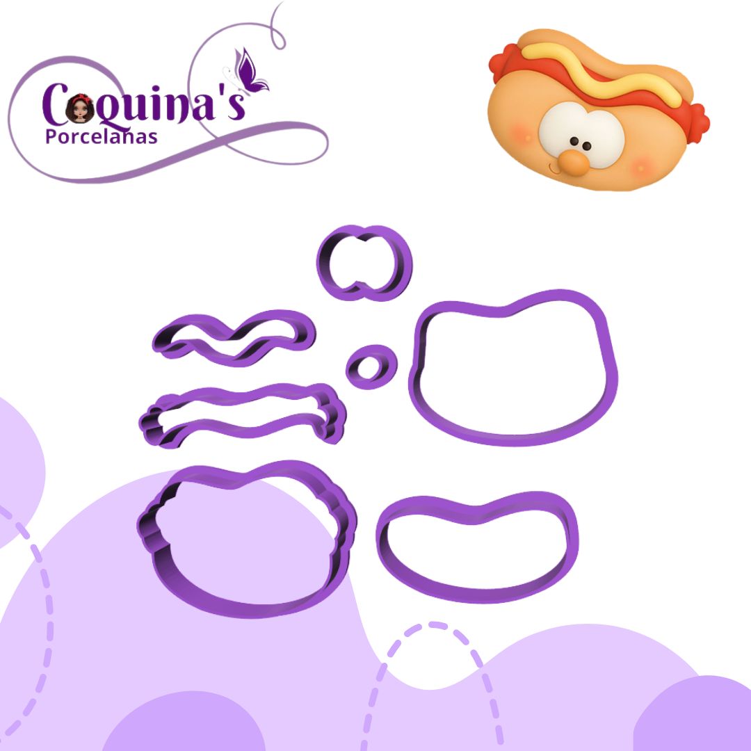 Cute Hot Dog (#2892)