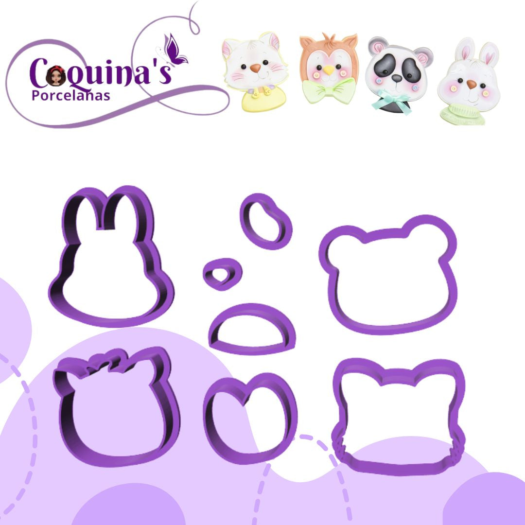 Kit Animalitos Cute # 2 (#2978)