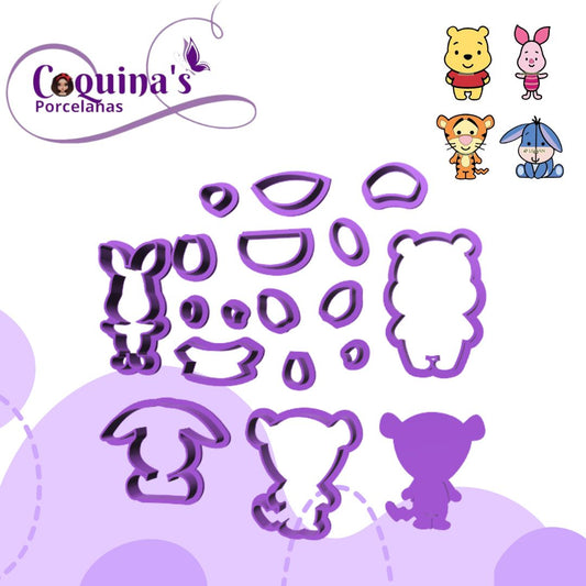 Kit Winnie the Pooh y Amigos (#3012)