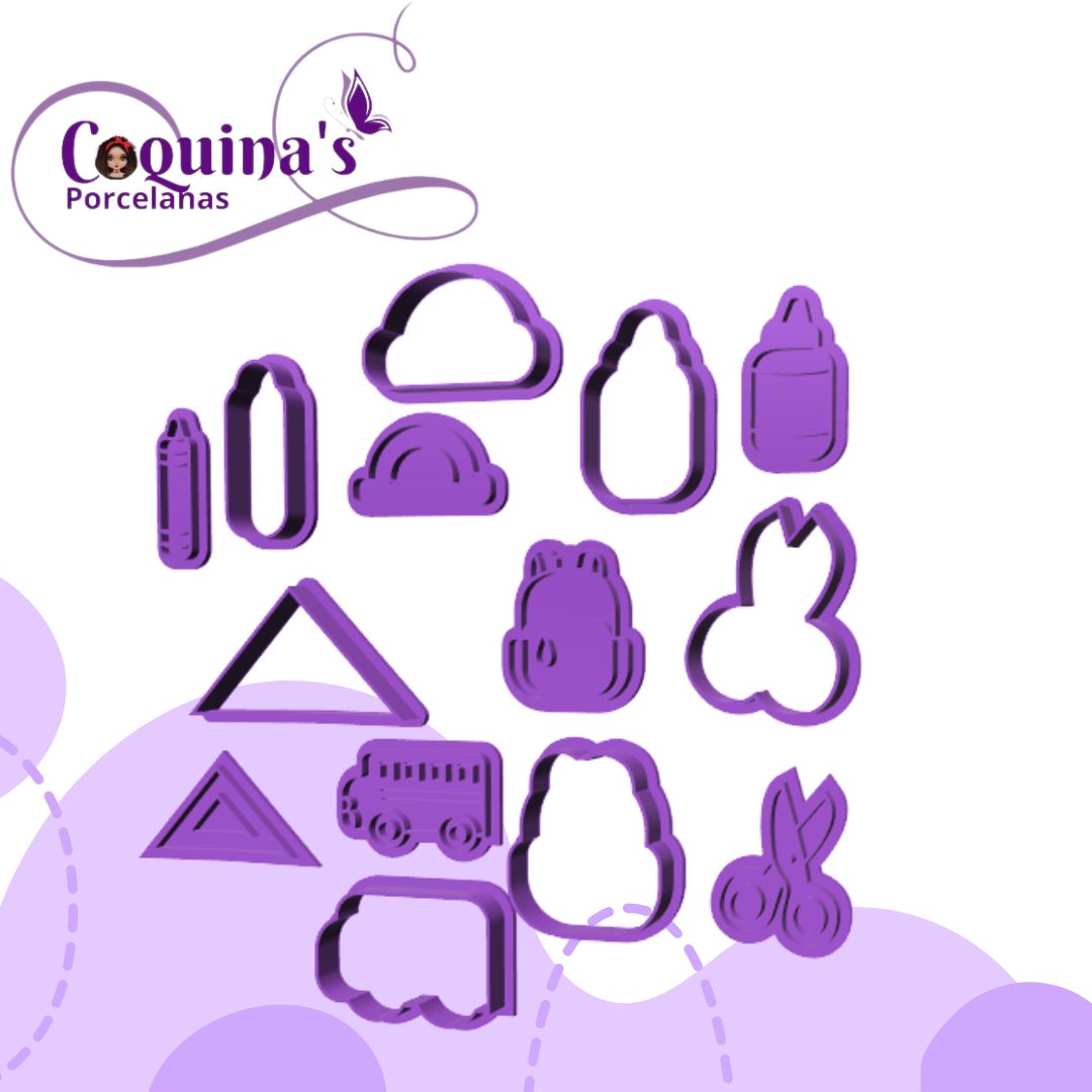 Kit Escolar 3 cm (#3094)