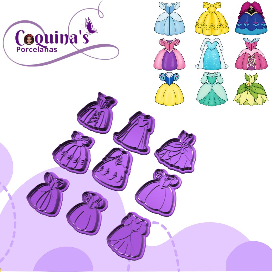 Vestidos de Princesas (#3363)