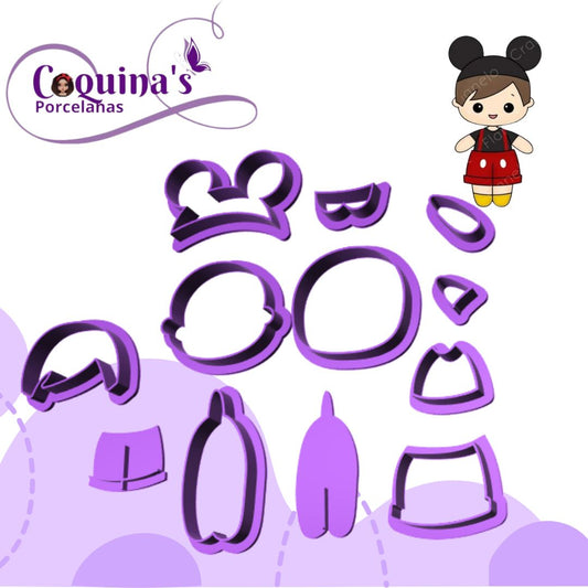 Niña Mickey (#3428)