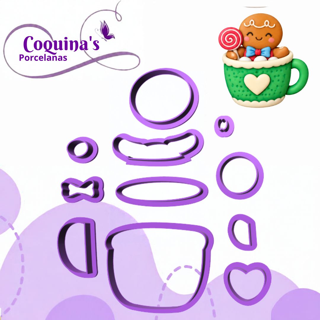 Tacita Gingerbread (#3739) 8 cm