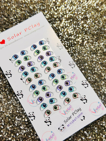 Coleccion Ojitos 3D "Con Amor" ~~Preventa~~