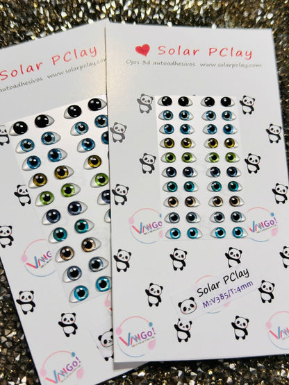 Coleccion Ojitos 3D "Con Amor" ~~Preventa~~