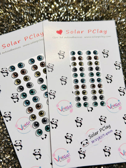 Coleccion Ojitos 3D "Con Amor" ~~Preventa~~