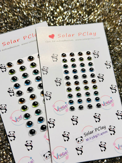 Coleccion Ojitos 3D "Con Amor" ~~Preventa~~