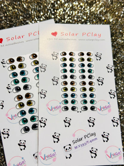 Coleccion Ojitos 3D "Con Amor" ~~Preventa~~