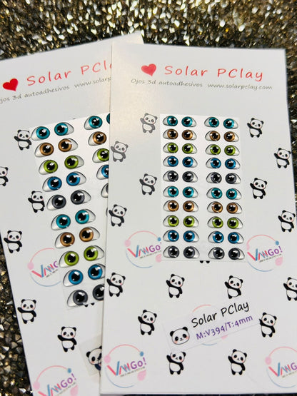 Coleccion Ojitos 3D "Con Amor" ~~Preventa~~