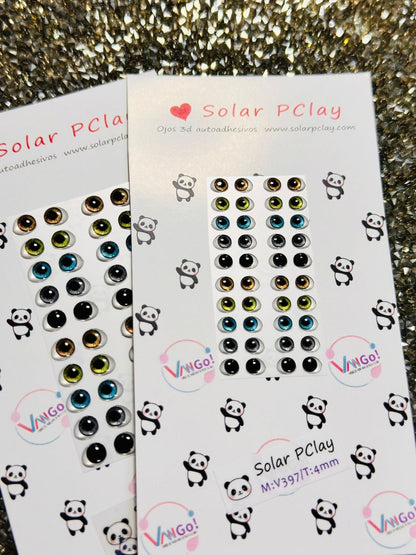 Coleccion Ojitos 3D "Con Amor" ~~Preventa~~