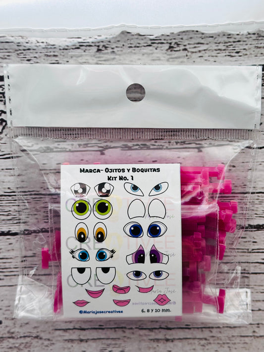 Kit # 1 Marca Boquitas y Ojitos (Creative Ma. Jose)
