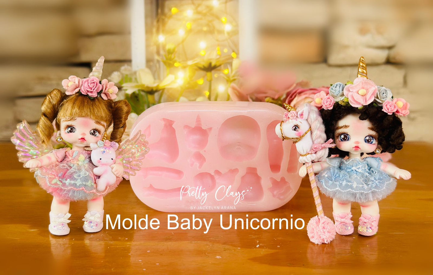 Coleccion Fantasia Unicornio by Pretty Clays