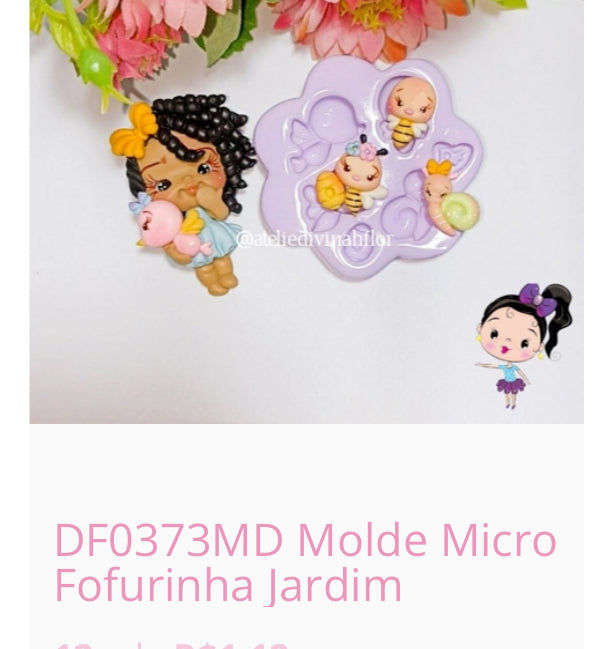 Micro Fofurinhas Jardim