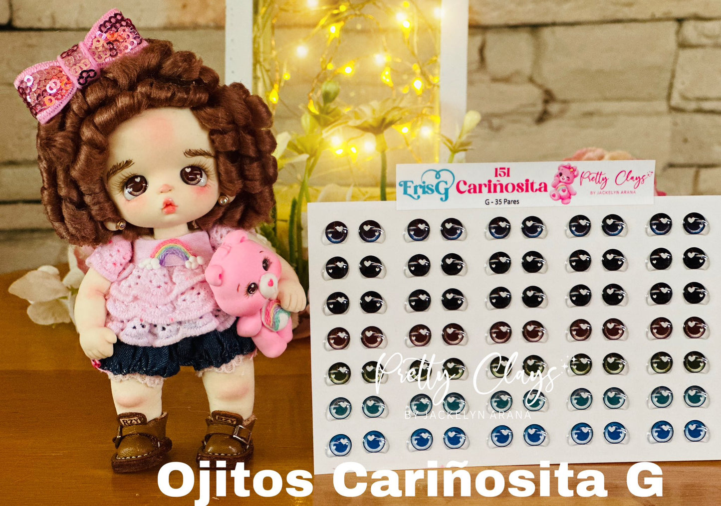 Coleccion de Ojitos Cariñosita y Baby
