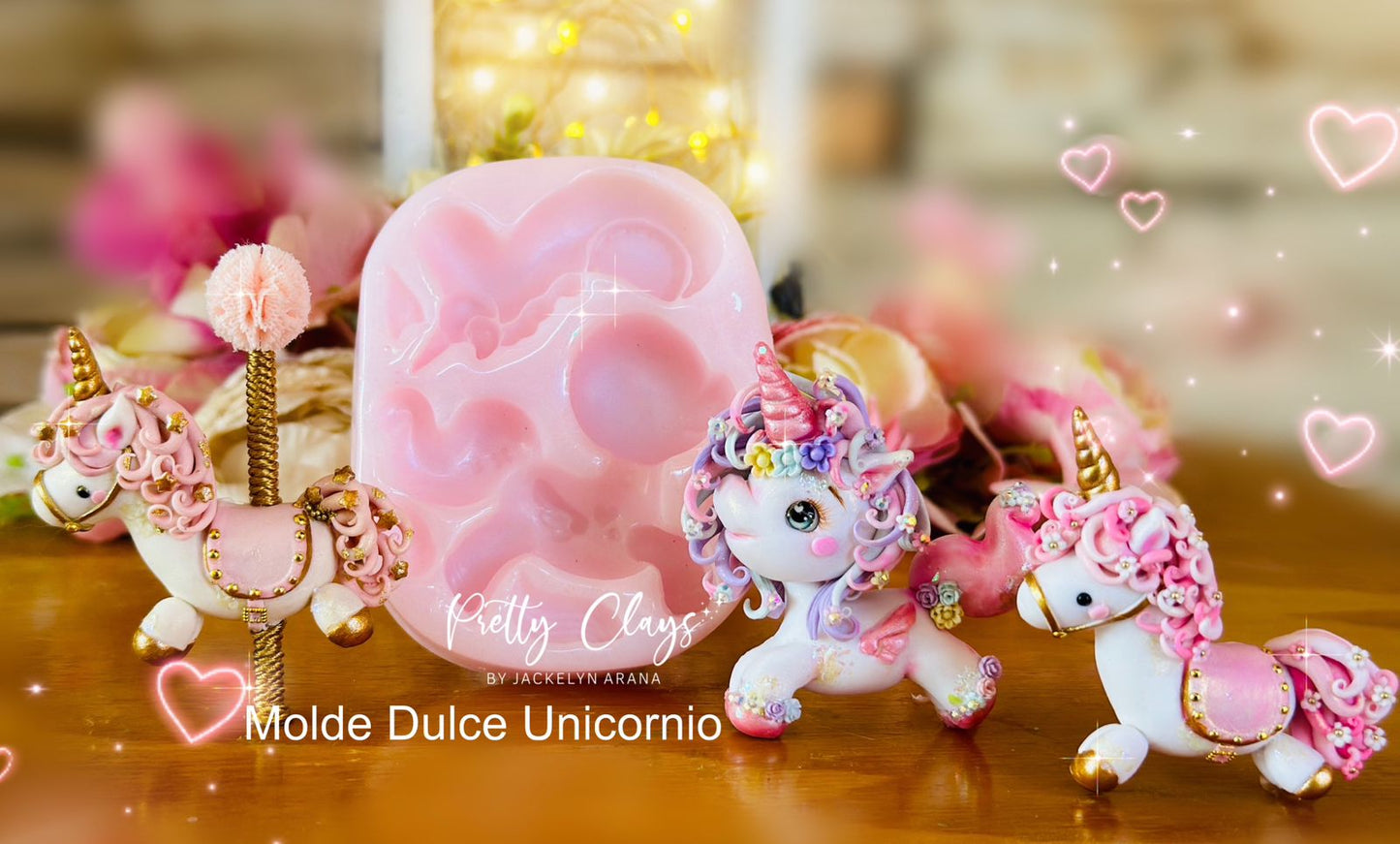 Coleccion Fantasia Unicornio by Pretty Clays