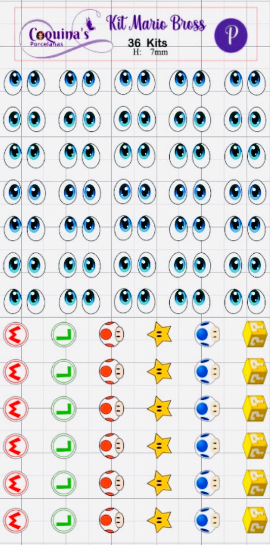 Ojitos Mario Bross