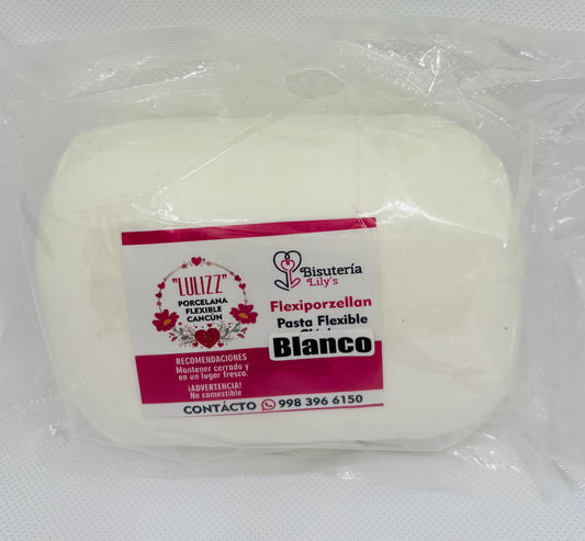 Lulizz Flexiporcelan Blanca 500 grms (1Lb)