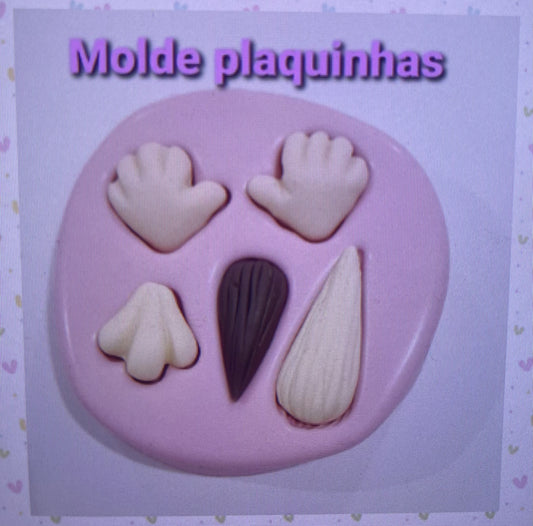 Molde Plaquinhas