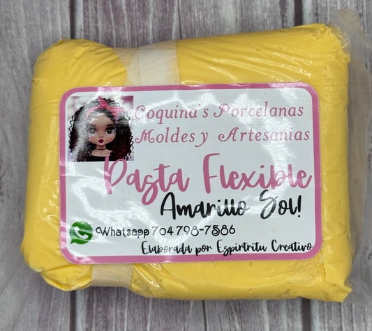 Pasta Flexible Amarillo Sol EC 250 gr