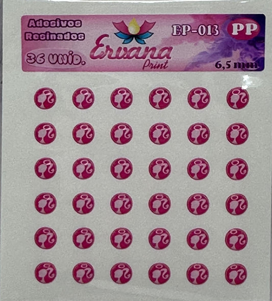 Ervana Botones Barbie EP-013 PP 49 un