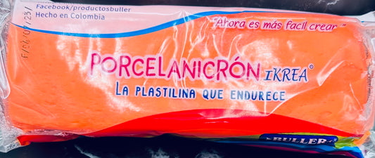 Porcelana Fría Buller Naranja Fluorescente 250 gr