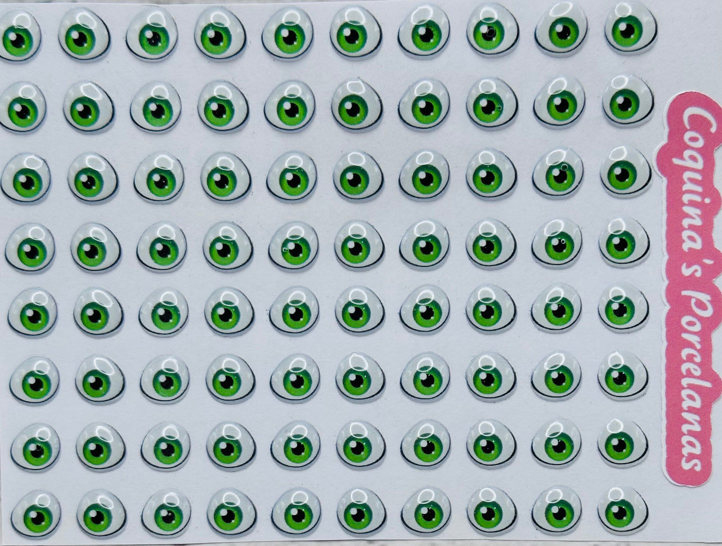 Ojitos Grinch 8mm