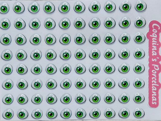 Ojitos Grinch 8mm