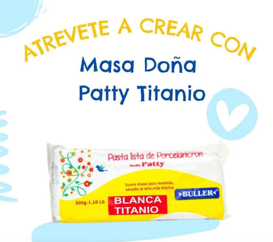 Porcelana Fria Buller Blanco de Titanio 500gr