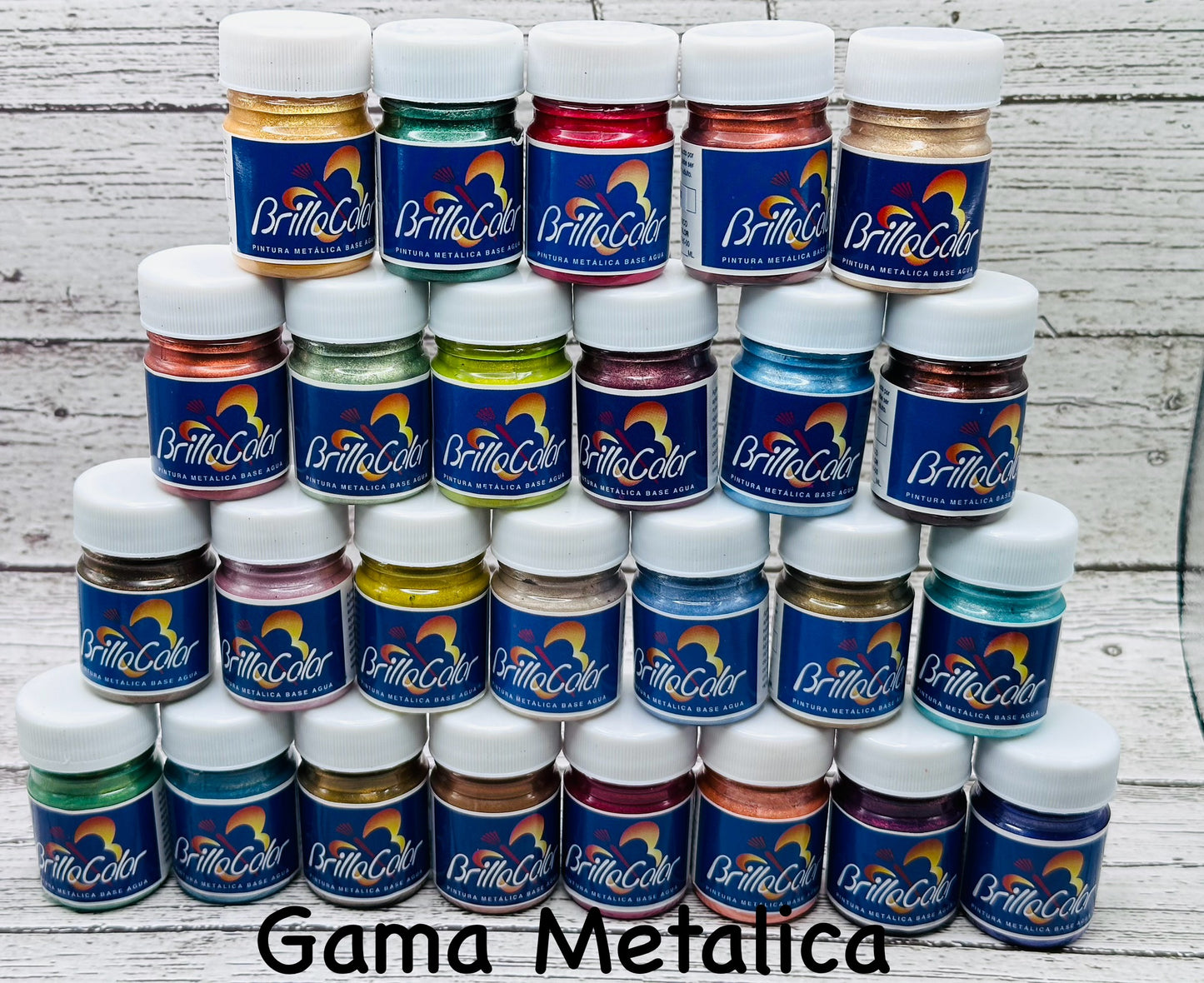 Brillacolor Gama Metálica 51 Tonos