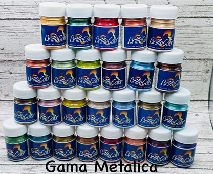 Brillacolor Gama Metálica 51 Tonos