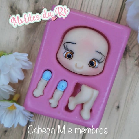 Cabeça M e membros